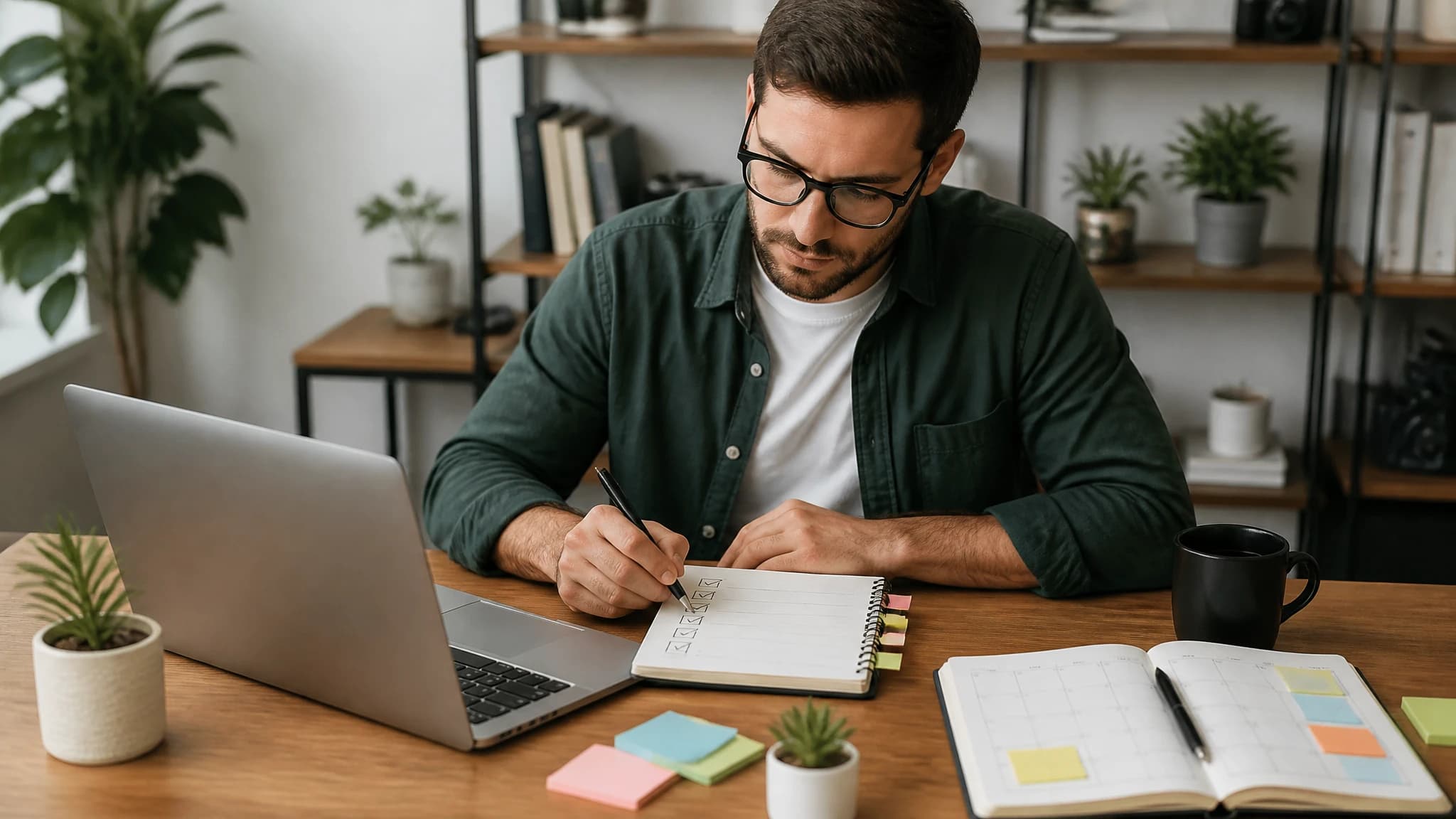 Solo founder checking SEO content quality before publication