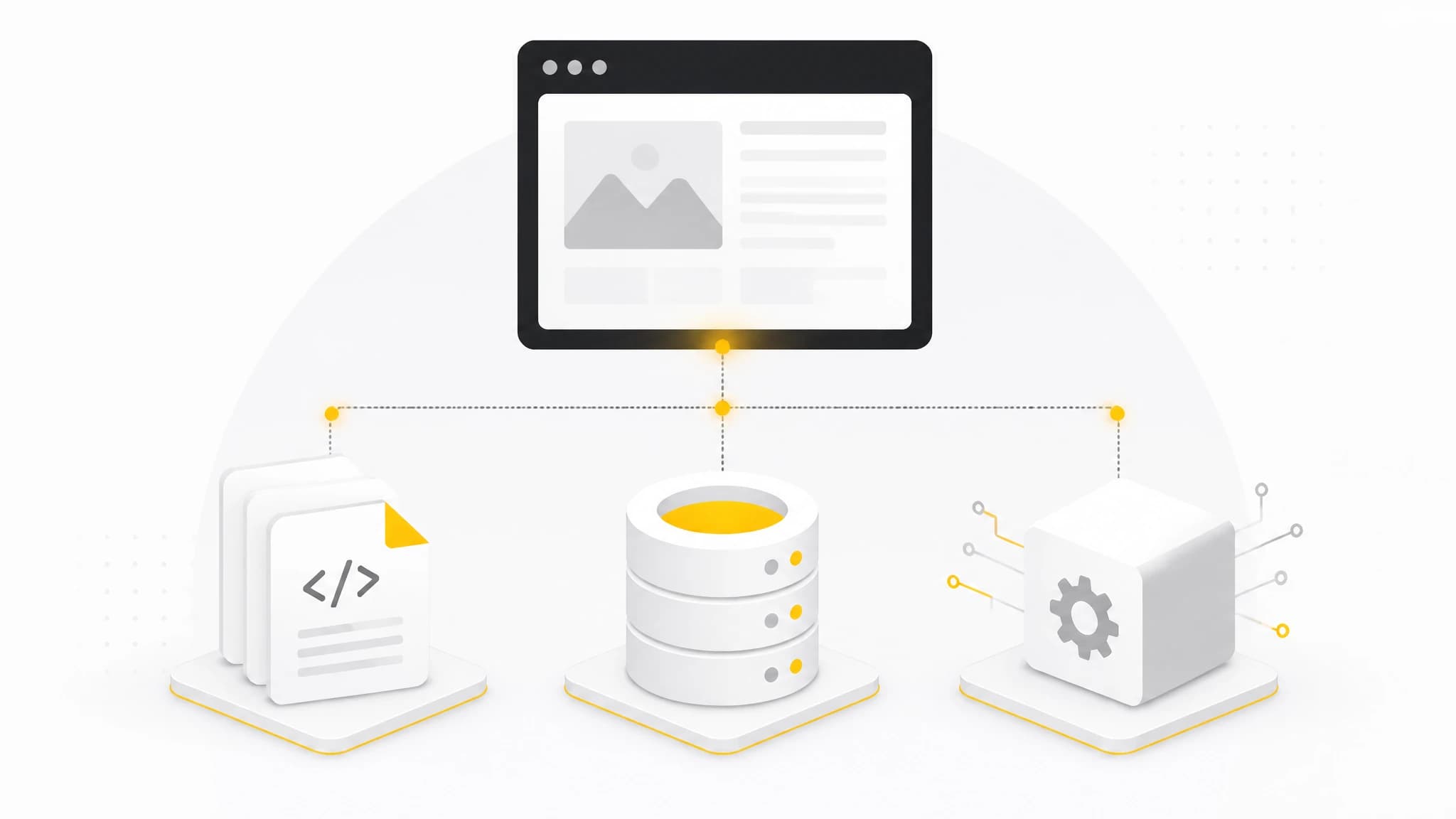 Diagram showing local MDX, headless CMS, and API content sources for a Next.js blog